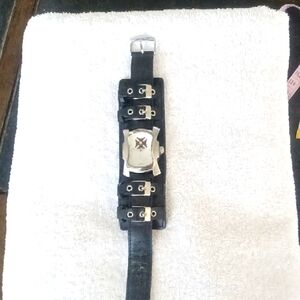 Man's biker style watch